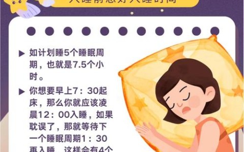 睡眠周期优化如何根据你的生物钟安排作息（生物钟 睡眠）