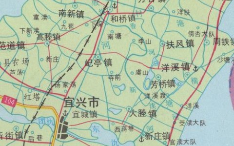 宜兴市地图（宜兴市地图全图高清版）