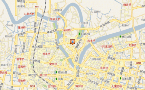 宁波市江北区地图（江北区地图详细地图）