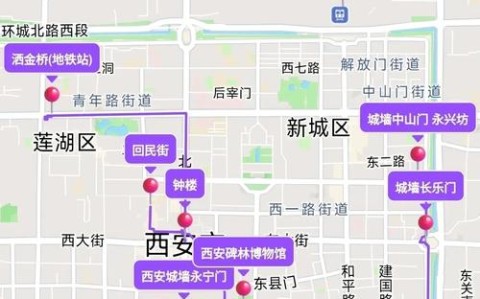 西安电子地图（西安电子地图街景）