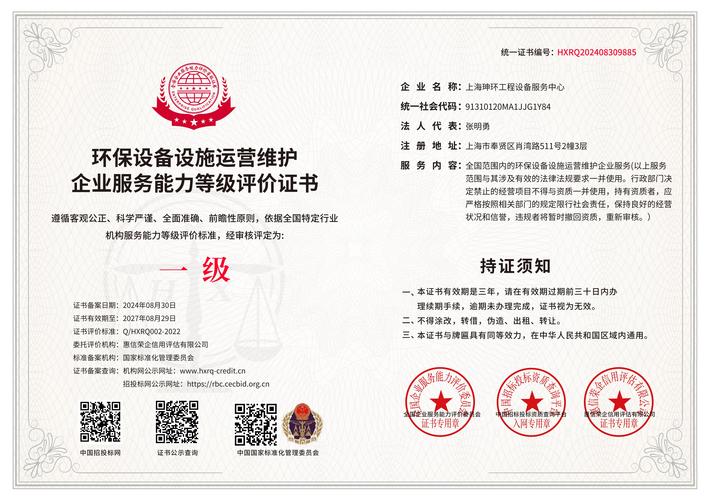 环境污染治理（环境污染治理设施运营资质）