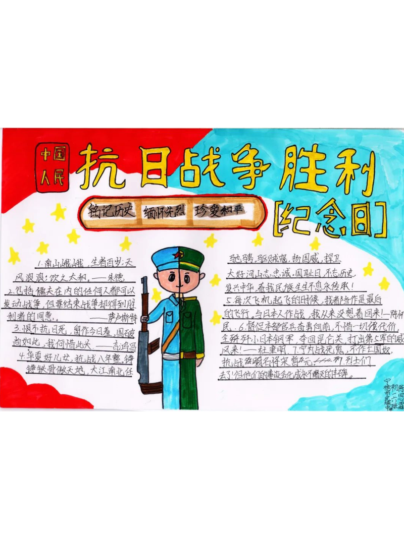 抗战胜利80周年(抗战胜利80周年手抄报内容要写什么)