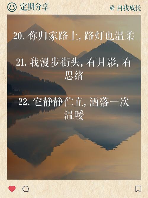 路灯为夜归人延时（路灯只是温暖夜归人的说说）