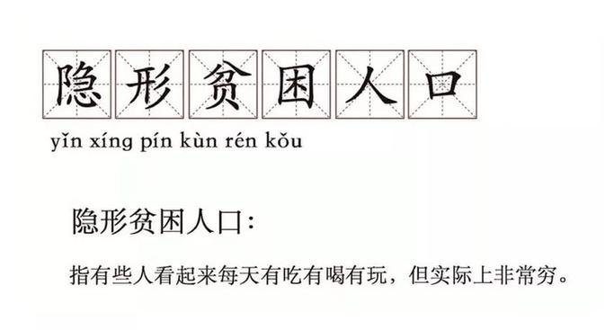 警惕隐形贫困为什么收入增加却感觉更穷(隐形贫困人口三大特征)