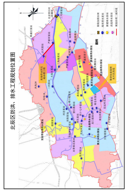 天津市北辰区地图（天津市北辰区地图区域划分图）