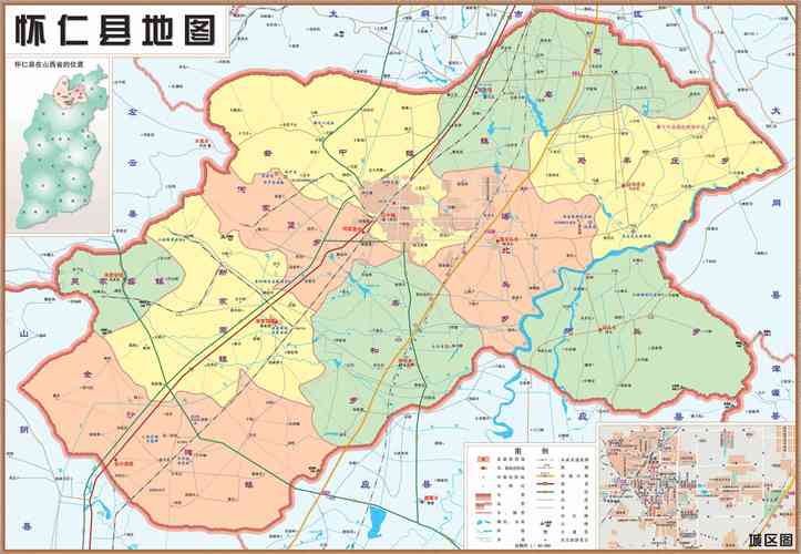 怀仁县地图(怀仁县地理位置)