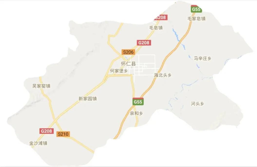怀仁县地图(怀仁县地理位置)
