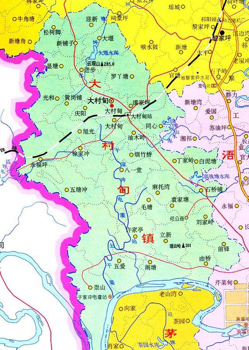 祁阳县地图(祁阳县地图各乡镇分界点)