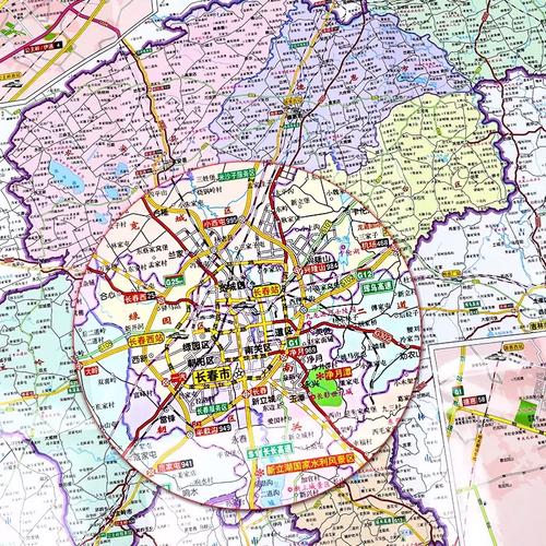 长春市电子地图（长春市地图高清全图下载）
