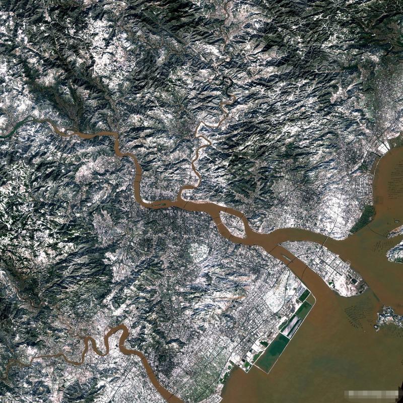 温州卫星地图(温州卫星云图)