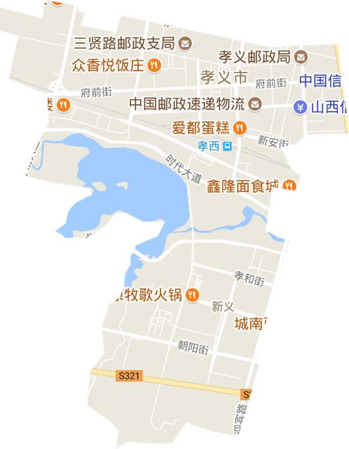 孝义市地图（孝义市地图全图可放大）